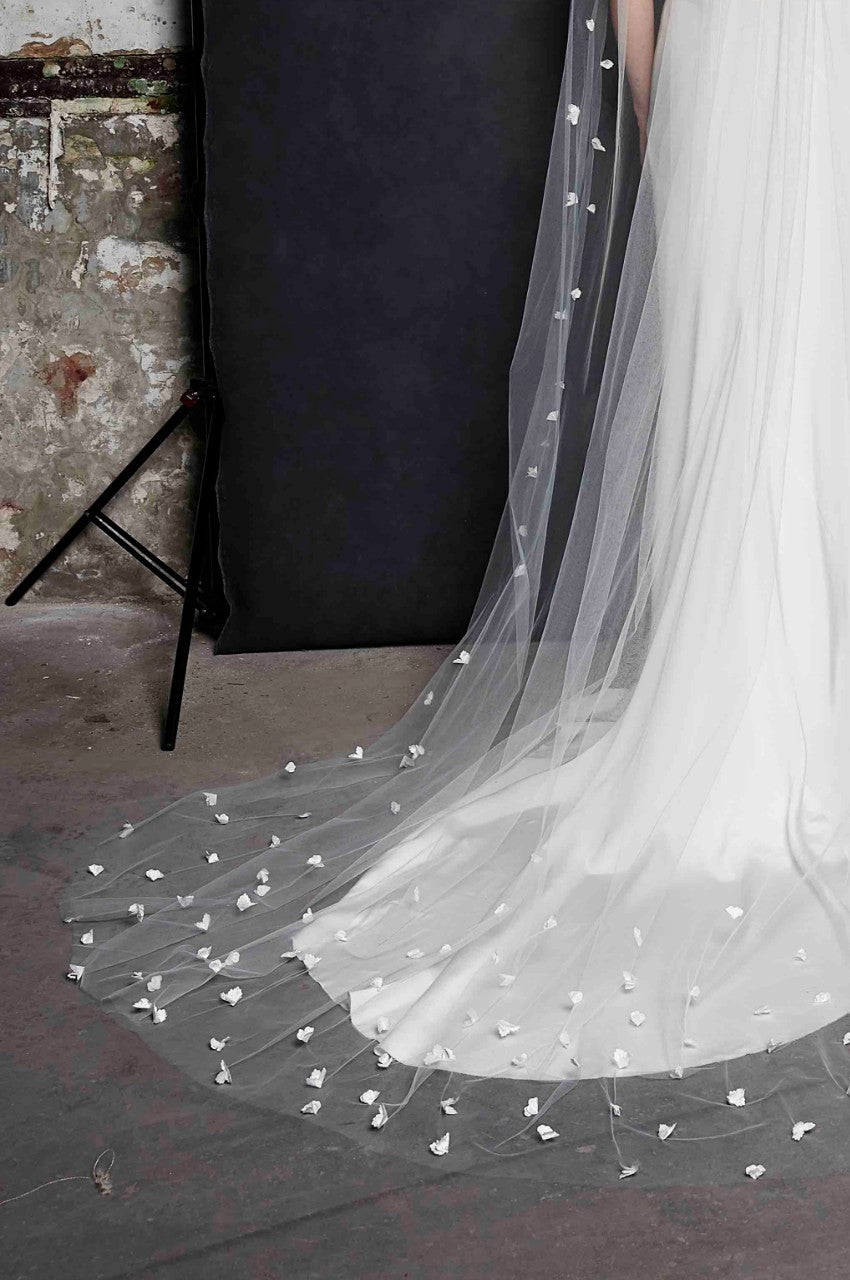 4.3 Flower Veil - Two Tier