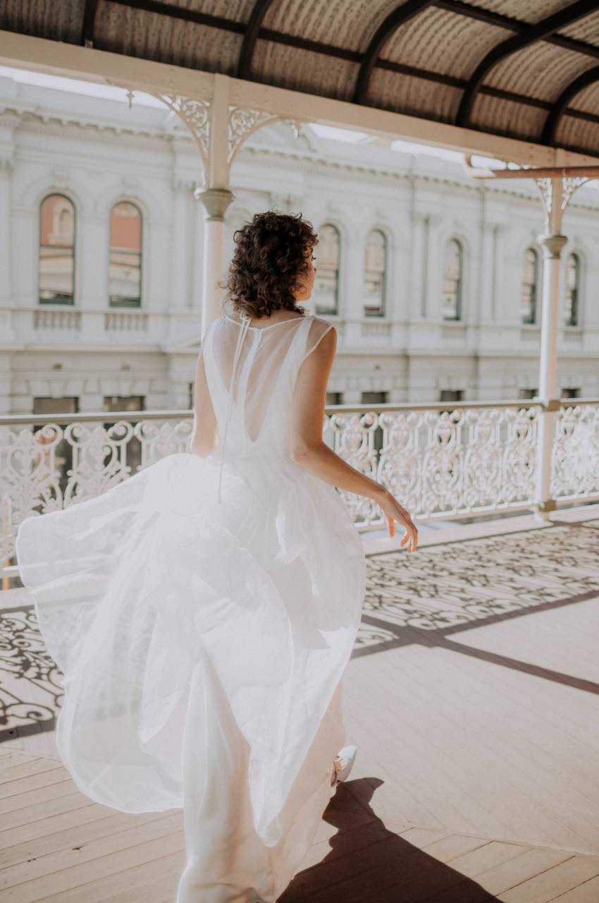 2.18 Lisette Organza Gown