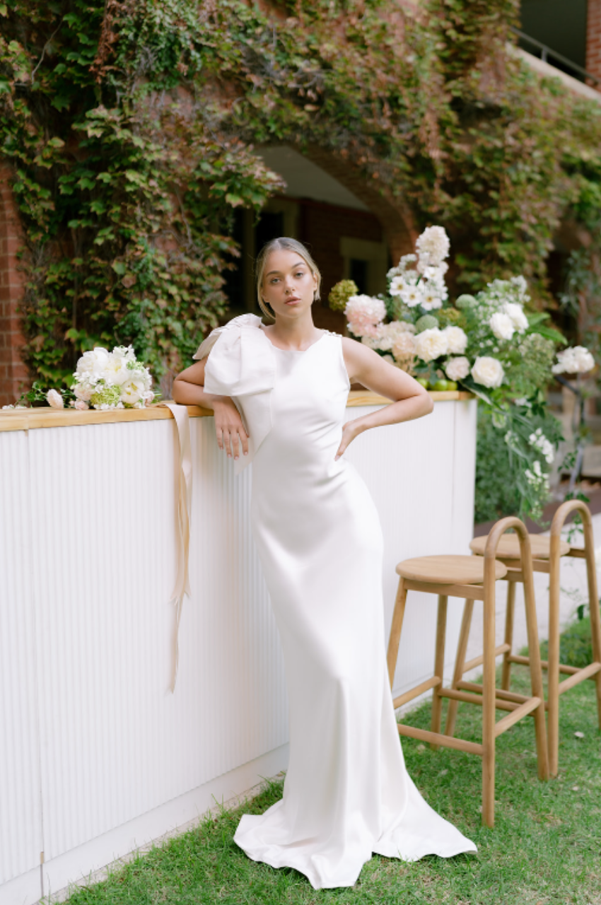 2.12A Millicent Gown - With Bow