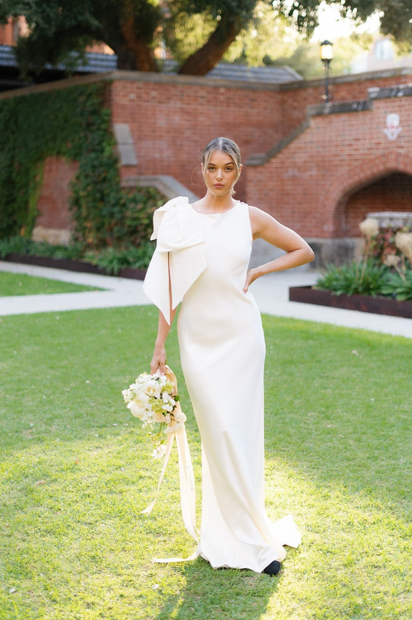 2.12A Millicent Gown - With Bow