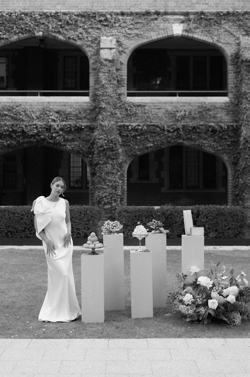 2.12A Millicent Gown - With Bow