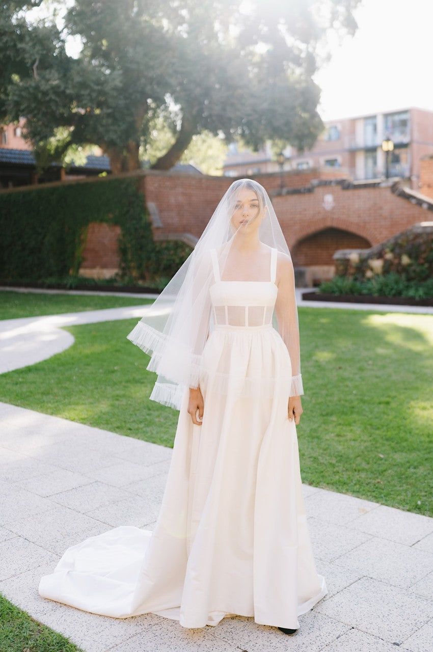 2.9B Blanca Gown - Organza Bodice