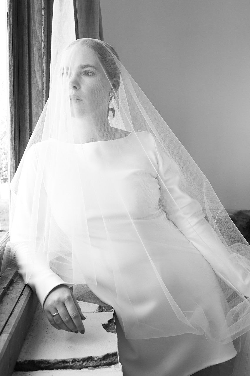 5.1 Bridal Tulle Veil - Two Tier