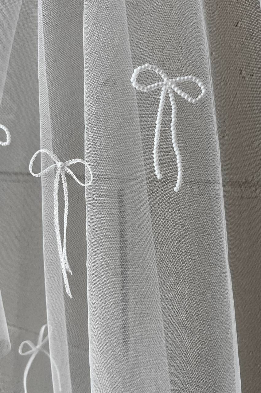 4.19B Paloma Veil - Two Tier Circular
