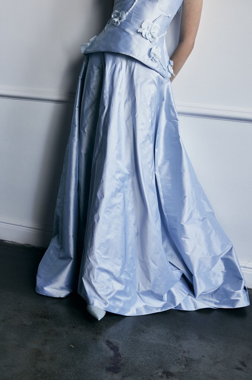 3.6 Raw Silk Skirt