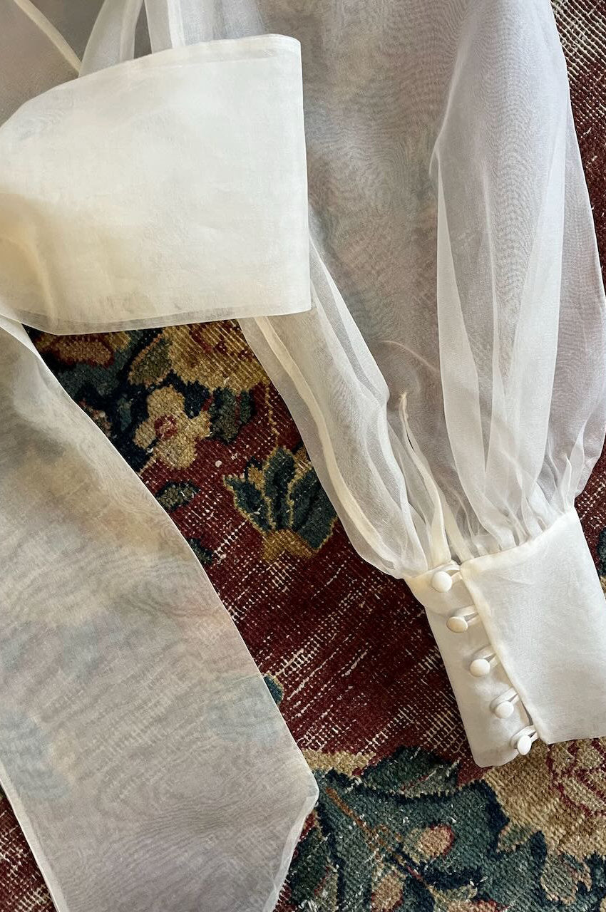 3.11A Cross Front Blouse Sample (S)