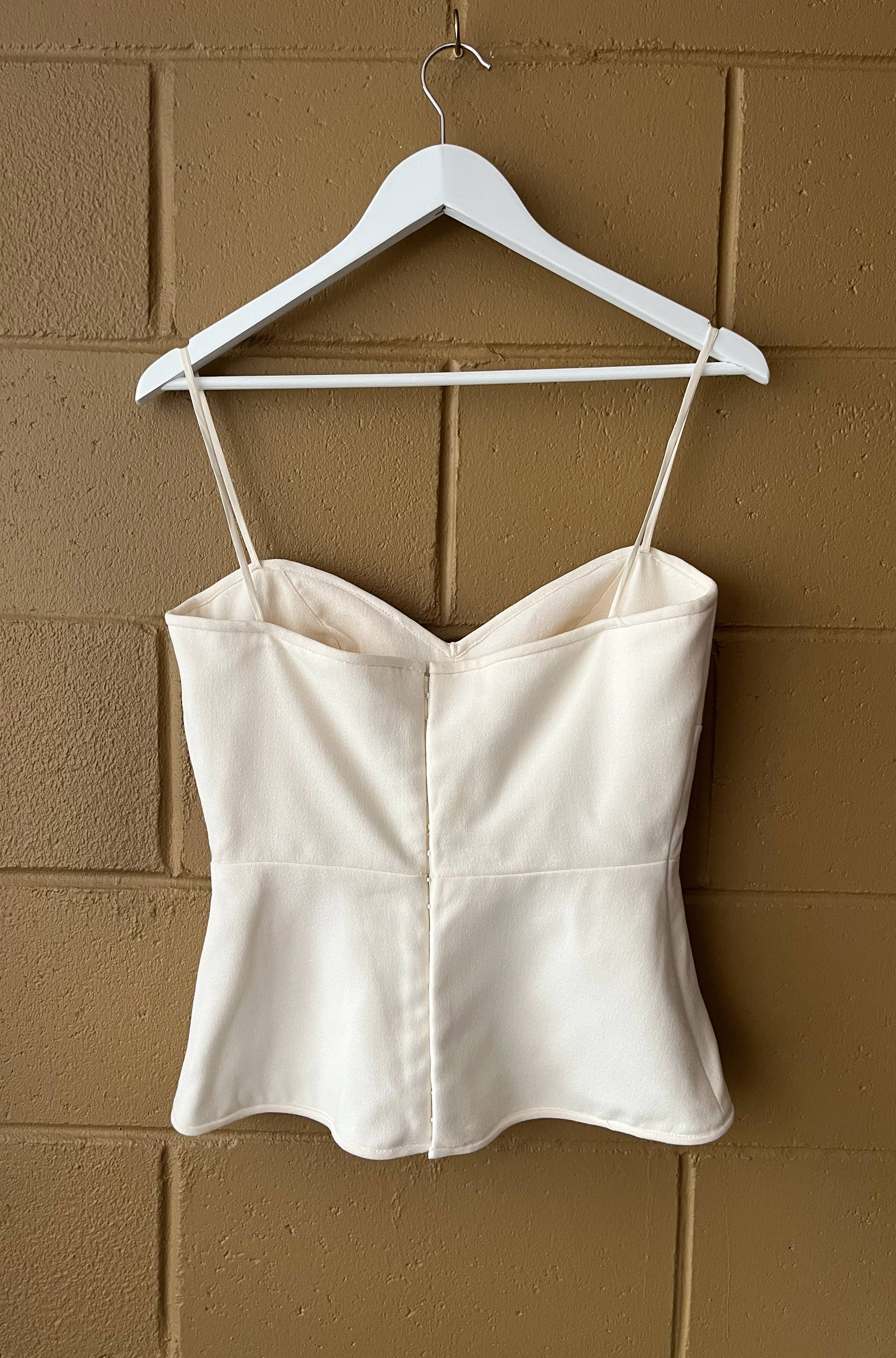 3.22 Darcy Wool Crepe Bodice Sample (AU 10)